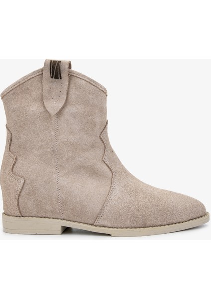 Kadın Bej Süet Casual Bot 312 88240 Bn Bot SK24-25 Bej Suet