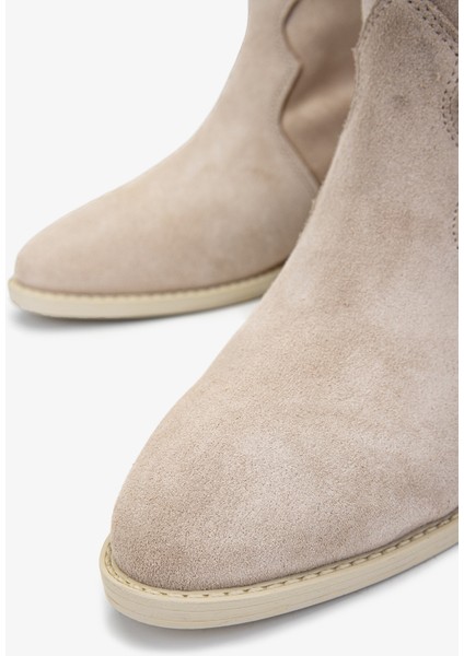 Kadın Bej Süet Casual Bot 312 88240 Bn Bot SK24-25 Bej Suet modelleri