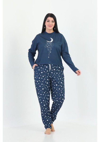 Yıldız Desenli Pijama Takım