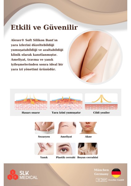 Soft Silikon Bant Yanık Sezaryen Dikiş Izi Keloid Estetik Ameliyat Izi Giderici fırsatları