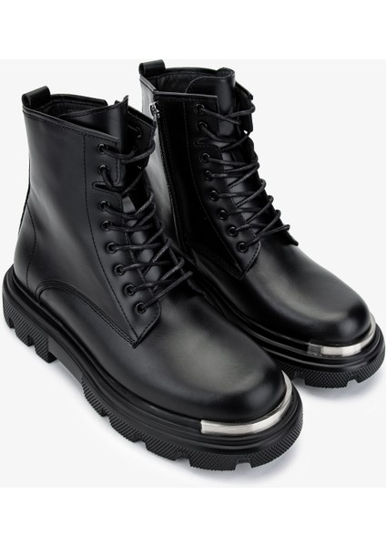 Erkek Deri Siyah Analin Postal Bot 381 20242 Erk Bot SK24-25 Sıyah Anl fiyatları