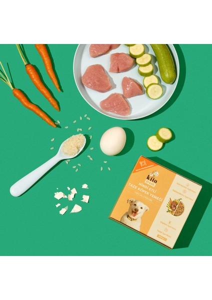Yetişkin Köpek Maması 15 kg + Hindi Etli Kito Fresh x 6 fırsatları