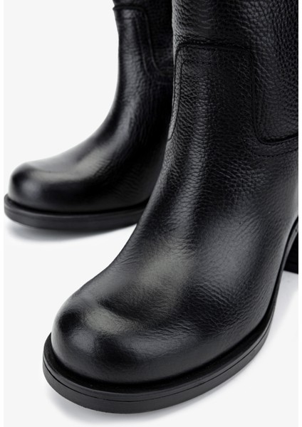 Kadın Deri Siyah Floter Casual Bot 35 4102 Bn Bot SK24-25 Sıyah Fltr modelleri