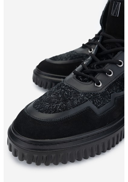 Erkek Deri Siyah Casual Bot 352 21568 Erk Bot SK24-25 Sıyah Kmbn modelleri