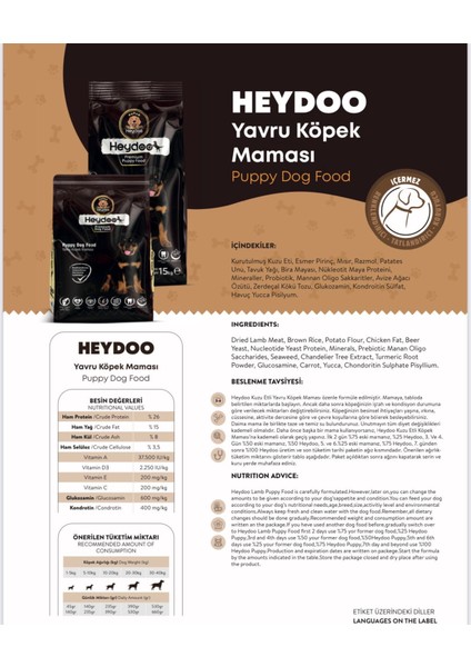 Yavru Köpek Maması 2 kg