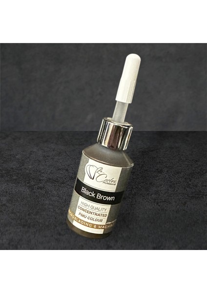 Kalıcı Makyaj ve Microblading Boyası / Altın Oran Black Brown