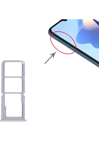 Oppo A54S CPH2273 Için Tepsi + Mikro Sd Kart Tepsisi (Yurt Dışından)