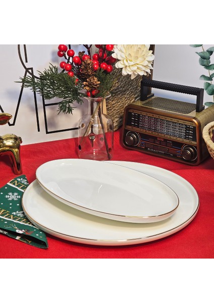 26 Parça Bone Gold Porselen Yemek Takımı indirimleri