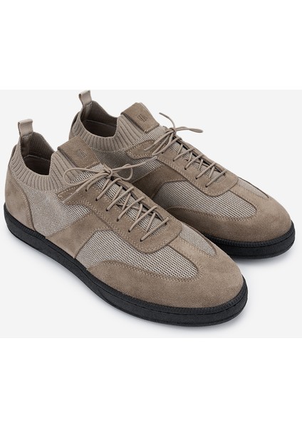 Erkek Deri & Tekstil Vizon Sneakers & Spor Ayakkabı 698 1149-4 Erk Ayk SK24-25 Vızon Trıko fiyatları