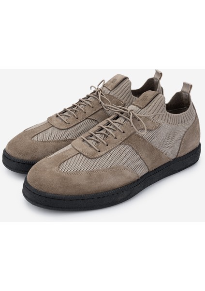 Erkek Deri & Tekstil Vizon Sneakers & Spor Ayakkabı 698 1149-4 Erk Ayk SK24-25 Vızon Trıko indirimleri