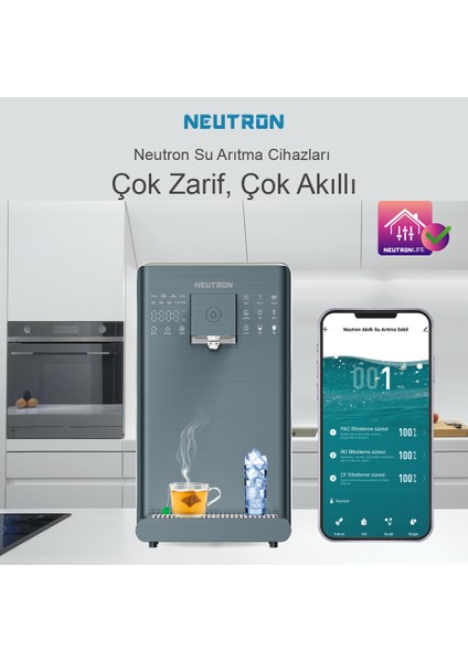 NTL-SU20C6WB Sıcak/soğuk Tezgah Üstü Akıllı Su Arıtma Cihazı