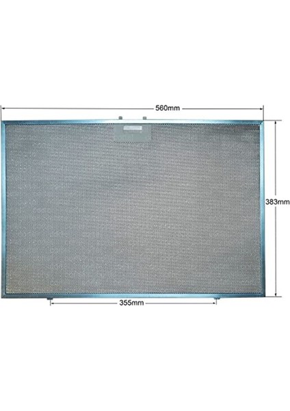 9178011218 Davlumbaz Aspiratör Filtresi 565X380 mm