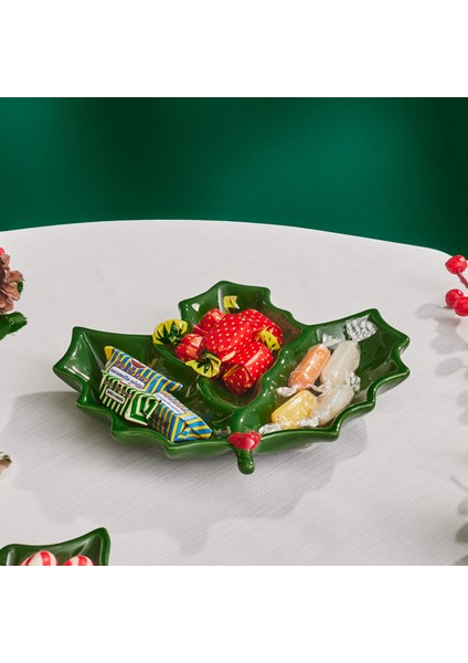 New Year Yılbaşı Kokina Servis Tabağı 20 cm