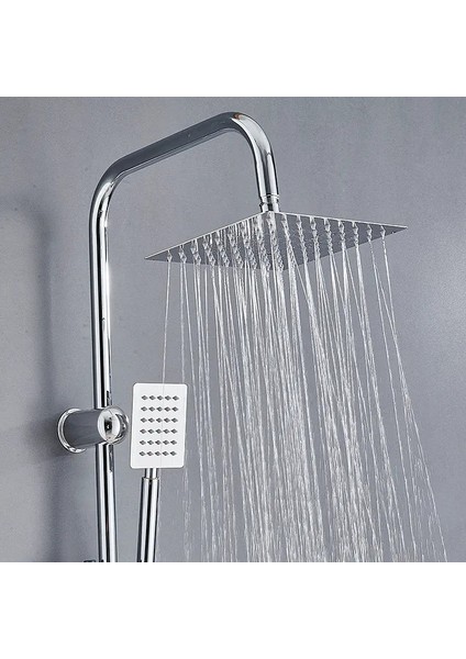 Faucet & Shower Ful Krom Yağmurlama Robot Duş Seti - 400MS