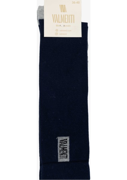 Kadın Tekstil Gri Binici Çorabı Çorap 1069 1501 Bn Bınıcı Corap 36-40 Grı/lacı