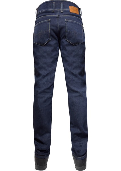 City Biker Cold Killer Dark Blue Korumalı Motosiklet Kot Pantolonu Erkek indirimleri