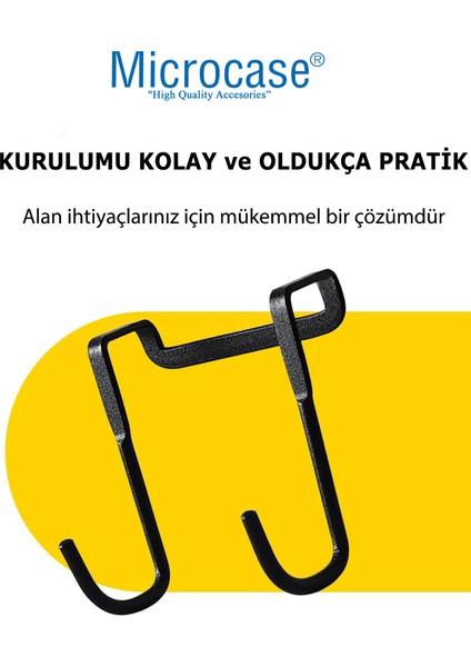 Paslanmaz Çelik Metal Banyo Duşakabin Mutfak Vb Alanlar İçin Askılık S Model - AL4837 2 Adet modelleri