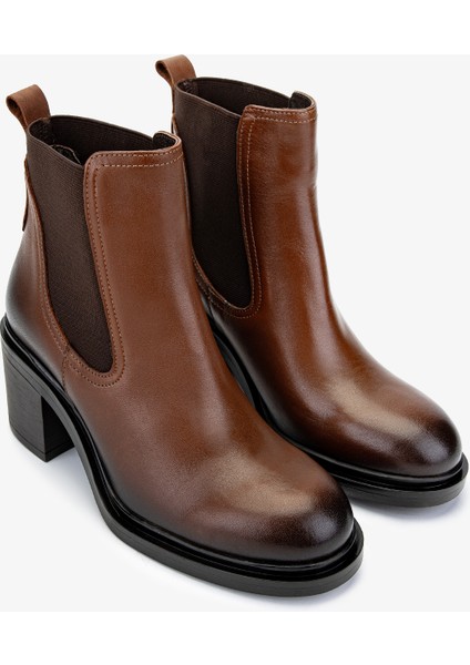Kadın Hakiki Deri Taba Deri Casual Bot 322 2453102 Bn Bot SK24-25 Taba Dr fiyatları