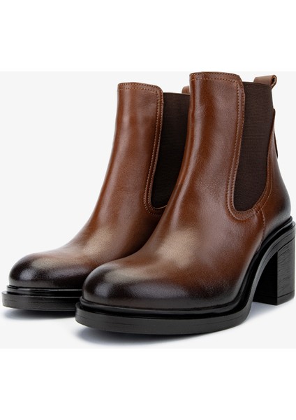 Kadın Hakiki Deri Taba Deri Casual Bot 322 2453102 Bn Bot SK24-25 Taba Dr fırsatları