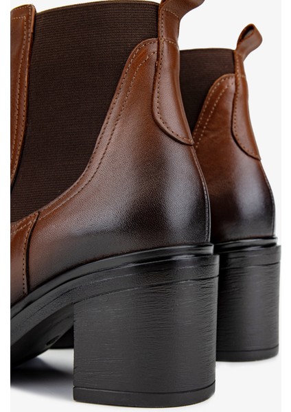 Kadın Hakiki Deri Taba Deri Casual Bot 322 2453102 Bn Bot SK24-25 Taba Dr indirimleri