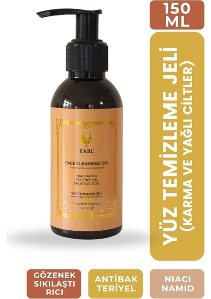 Yüz Temizleme Jeli - 150ml - Derinlemesine Temizlik