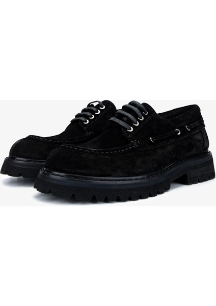 Erkek Süet Deri Siyah Süet Casual Ayakkabı 325 2225-14 Erk Ayk SK24-25 Sıyah Suet fırsatları