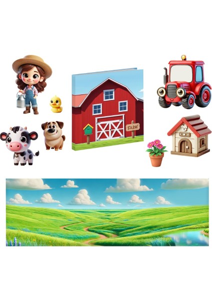 Magnetli Farm Set