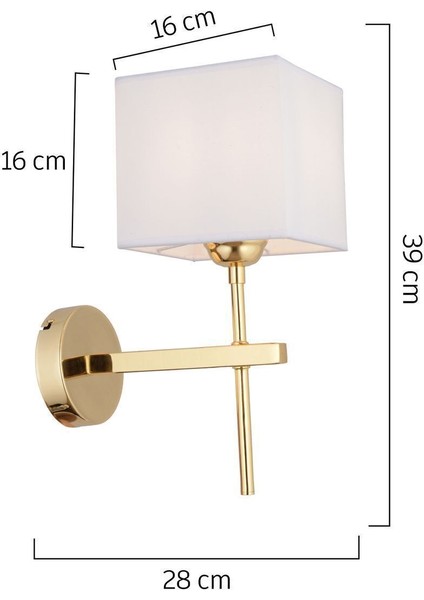 Modern altın detaylı duvar lambası, yatak odası ve banyo için şık aydınlatma indirimleri