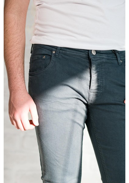 Fbı Skinny Slimfit Dar Paça Bilekten Pamuklu Kot Pantolon modelleri