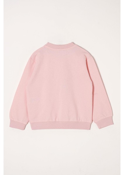 Dreamer Kelebek Baskılı Toz Pembe - Indigo Renk Kız Çocuk Eşofman Takımı fırsatları