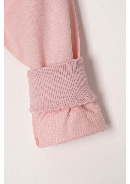 Dreamer Kelebek Baskılı Toz Pembe - Indigo Renk Kız Çocuk Eşofman Takımı indirimleri