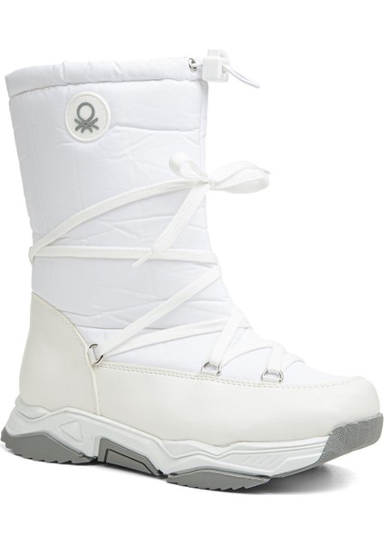Benetton® | BN-30392 - 3256 Beyaz Gri - Kadın Bot fiyatları