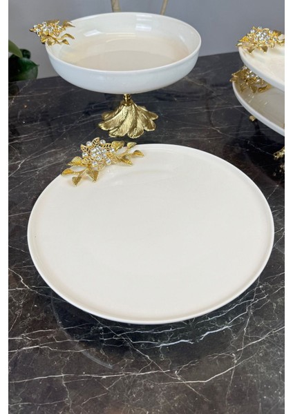 5 Parça Bron Porselen Sofra Sunum Seti & Yemek Tabağı Salata Kasesi Oval Meze Tabağı fiyatları