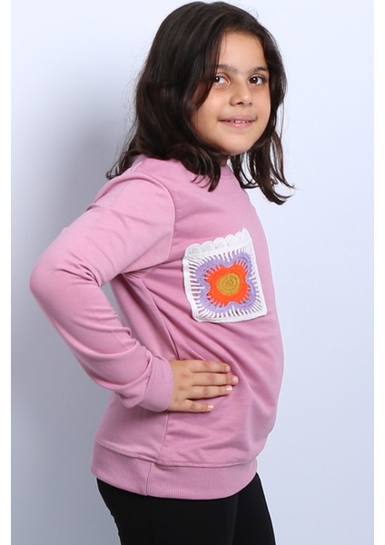 Kız Çocuk Sweat Ribanalı Cepli C43 fiyatları