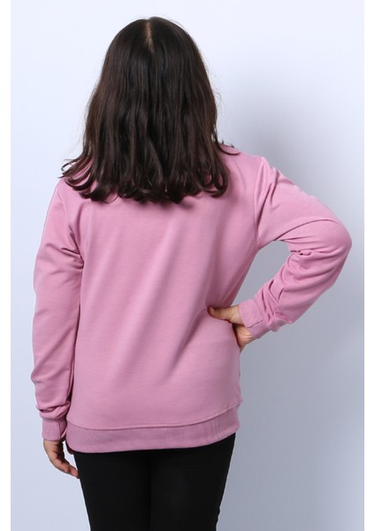 Kız Çocuk Sweat Ribanalı Cepli C43 modelleri