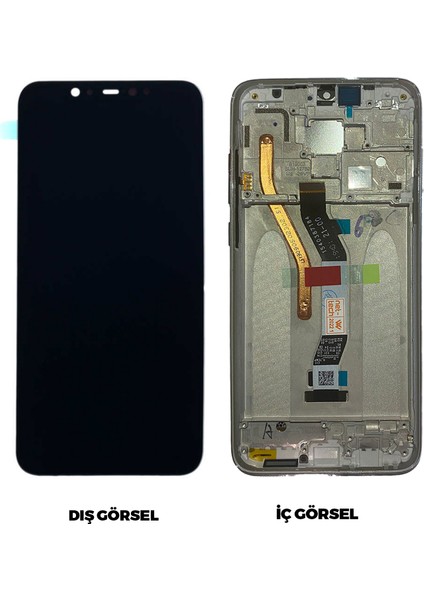 Xiaomi Redmi Note 8 Pro Uyumlu Lcd+Dokunmatik+Çıtalı