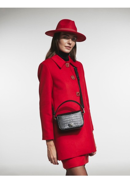 Rudny Kadın Kırmızı Kaban fırsatları