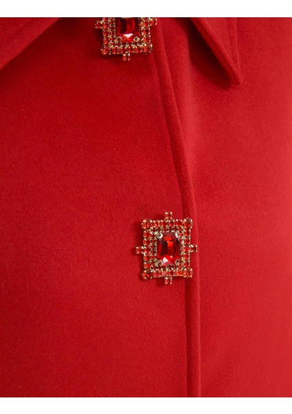 Rudny Kadın Kırmızı Kaban indirimleri