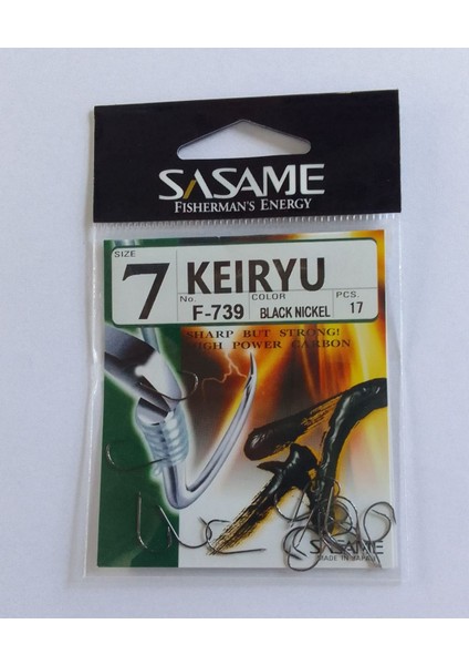 Keiryu F-739 Serisi Olta Iğnesi No:7