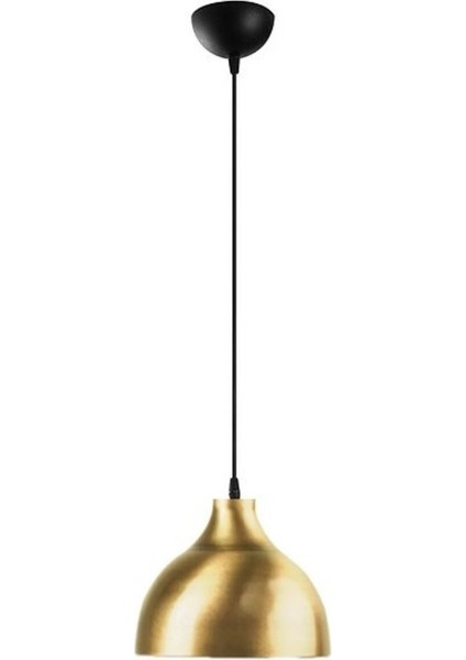 Retro Rustik Model Modern Metal Tekli Gold Sarkıt Avize Cafe