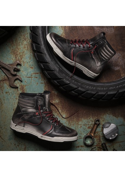 Iron Black Nero Korumalı Motosiklet Ayakkabısı fırsatları