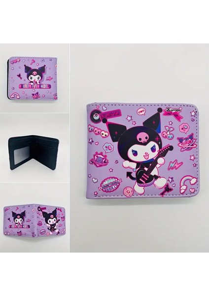 Kuromi Figürlü Çocuk Cüzdan K070