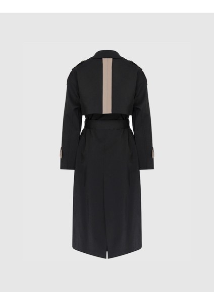 Mateo Kadın Trençkot Siyah fiyatları