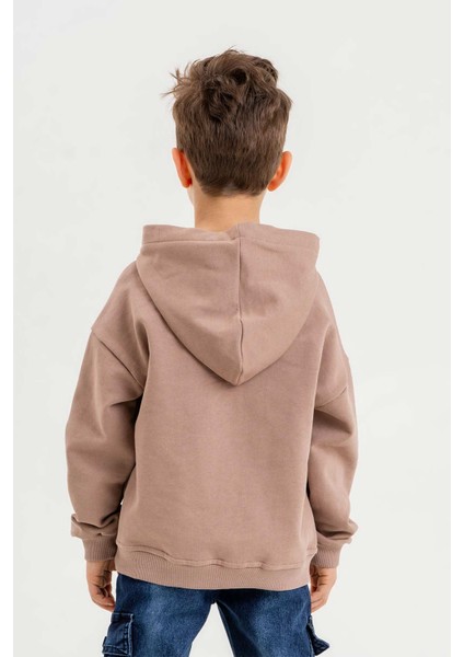 Kapüşonlu Pamuk Erkek Çocuk Sweatshirt fırsatları