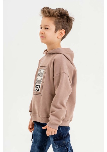 Kapüşonlu Pamuk Erkek Çocuk Sweatshirt indirimleri