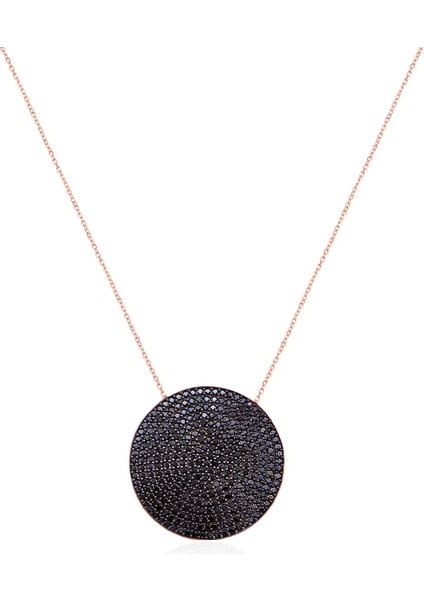 Cosar Sılver 925 Ayar Pave Kolye