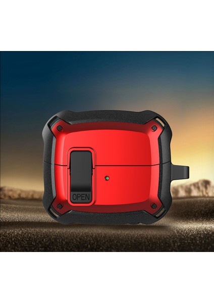 Samsung Galaxy Buds 3 Pro Kılıf Kapağı, Kilitli Askeri Sert Kabuk Koruyucu Zırh Samsung Galaxy Buds 3 Pro (Yurt Dışından)