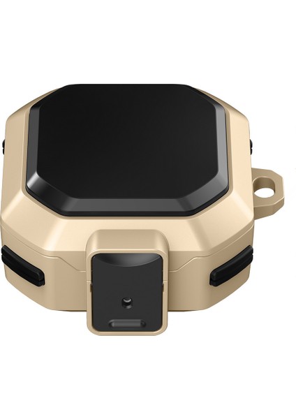 Samsung Galaxy Buds Live Temizleme Kiti ile Kılıf Kapağı, Kilitli Askeri Sert Kabuk Koruyucu Zırh Samsung Galaxy Buds Live (Yurt Dışından)