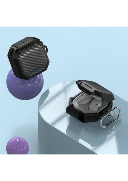 Samsung Galaxy Buds Live Kılıf, Karbon Fiber Kılıf Kapağı, Tam Gövde Darbeye Dayanıklı Sert Kabuk Koruyucu Kılıf Samsung Galaxy Buds Live (Yurt Dışından) modelleri