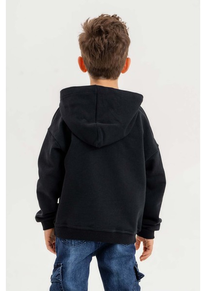 Kapüşonlu Pamuk Erkek Çocuk Sweatshirt indirimleri